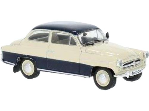 Skoda Octavia 1959 ベージュ ブルー / IXO 1/43 ミニカー