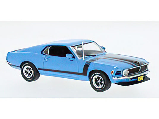 Ford Mustang Boss 302 1970 ブルー / IXO 1/43 ミニカー