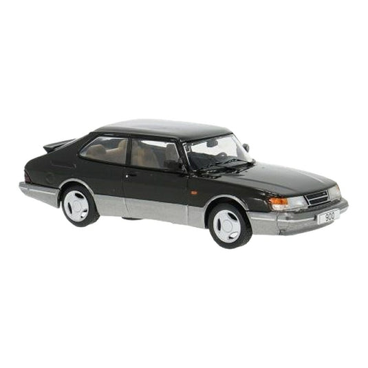 サーブ 900 ターボ 1988 ブラック / IXO 1/43 ミニカー