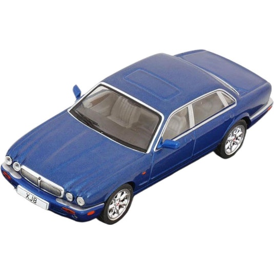Jaguarジャガー XJ8 (X308) 1998 ブルーメタリック / IXO 1/43 ミニカー