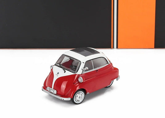 BMW イセッタ 1959 レッド/ホワイト / IXO 1/43 ミニカー