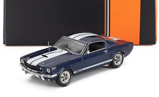 【予約】 Fordフォード USA Mustangマスタング Shelbyシェルビー GT350 Coupeクーペ 1965 ブルー ホワイト / IXO 1/43 ミニカー