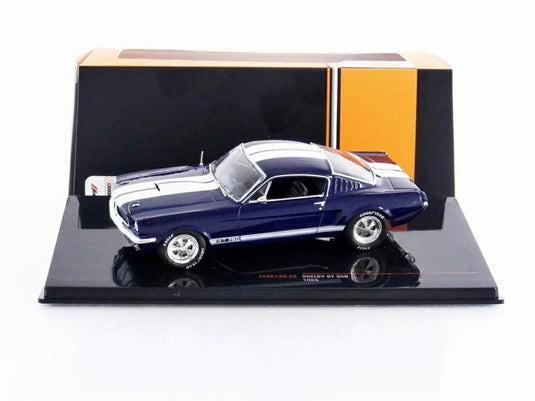 フォード マスタング シェルビー GT350 1965 ブルー / IXO 1/43 ミニカー