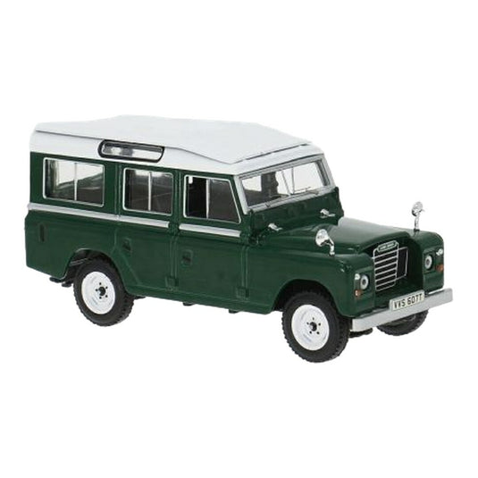 ランドローバー シリーズIII 109 1978 ダークグリーン/ホワイト / IXO Models 1/43 ミニカー