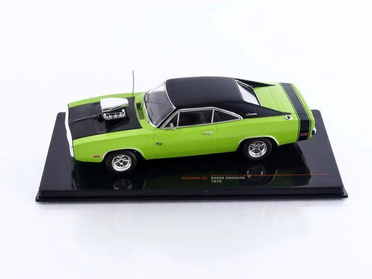 ダッジ チャージャー R/T 1970 グリーン / IXO 1/43 ミニカー
