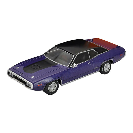 【予約】 Plymouthプリムス GTX ランナー クーペ 1971 パープル / IXO 1/43 ミニカー
