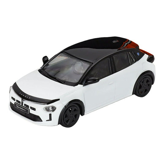 【予約】 Lanciaランチャ Ypsilonイプシロン 2025 ホワイト ブラック / IXO 1/43 ミニカー