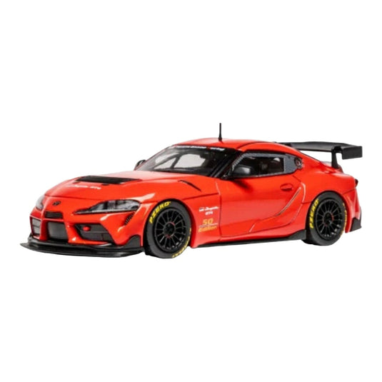 【予約】 Toyotaトヨタ GR Supraスープラ GT4 2022 レッド / IXO 1/43 ミニカー