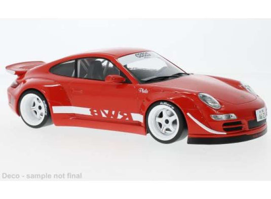 ポルシェ RWB 997 レッド/ IXO  1/18 ミニカー