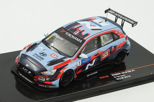 Hyundai i30 N TCR 1号車 Squadra Corse Team WTCR 2019 G.Tarquini/ IXO 1/43 ミニカー