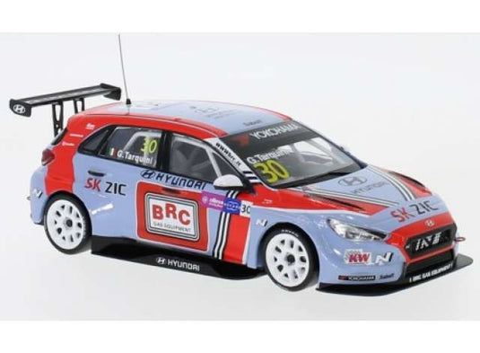 Hyundai i30 N TCR 30号車 Squadra Corse team WTCR 2018 G.Tarquini/ IXO 1/43 ミニカー