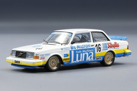 Volvo 240 No.16 Sportpromotion AB Luna ETCC Monza 1984 U.Granberg/G.Petersson/ IXO 1/43 ミニカー