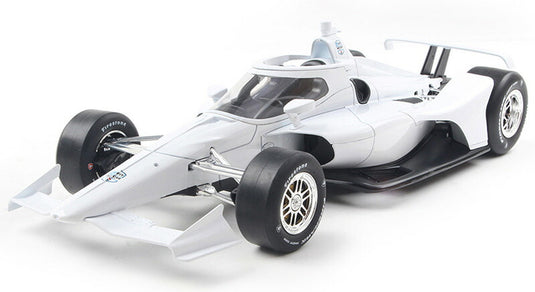 ブランク ホワイト オートグラフ カー スーパースピードウェイ コンフィギュレーション NTT INDYCAR シリーズ / IXO 1/18 ミニカー