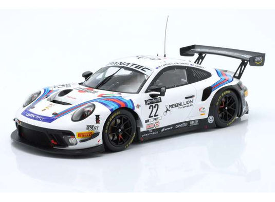 PORSCHE 911 GT3 R Spa 2021 ポルシェ スパ / IXO 1/18 ミニカー