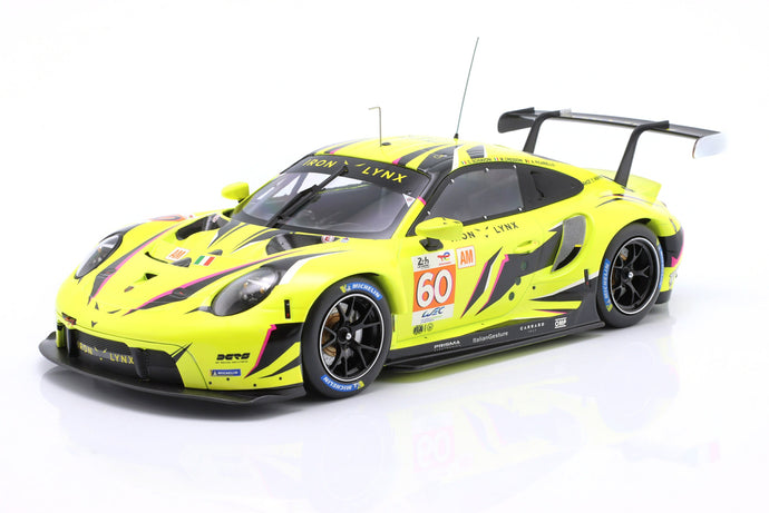 【予約】PORSCHE 911 991.2 RSR-19 4.2L TEAM IRON LYNX #60 ルマン24時間 2023 クレッソーニ/ピカリエッロ/スキアヴォーニ イエロー / IXO 1/18 ミニカー