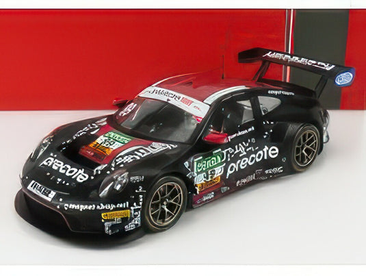 PORSCHE 911 9912 GT3 R PRECOTE HERBERT MOTORSPORT TEAM N 99 ADAC GT MASTERS 2020 S.MULLER R.RENAUER BLACK RED/IXO 1/18ミニカー