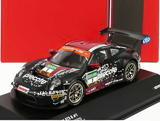 PORSCHE 911 991-2 GT3-R PRECOTE HERBERTH MOTORSPORT N1 ADAC GTマスターズ 2019 ブラック/ IXO 1/43 ミニカー