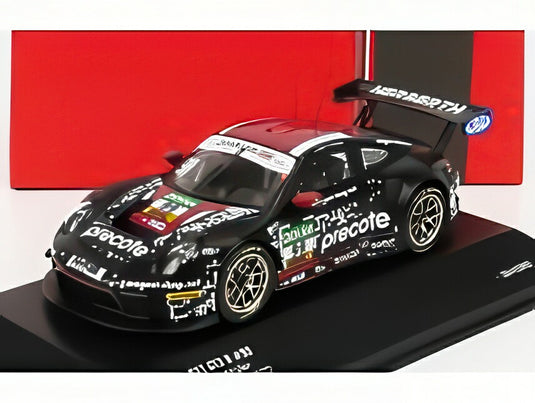 PORSCHE 911 991-2 GT3 R PRECOTE HERBERT MOTORSPORT N99 ADAC GTマスターズ 2020 ブラックレッド/ IXO 1/43 ミニカー