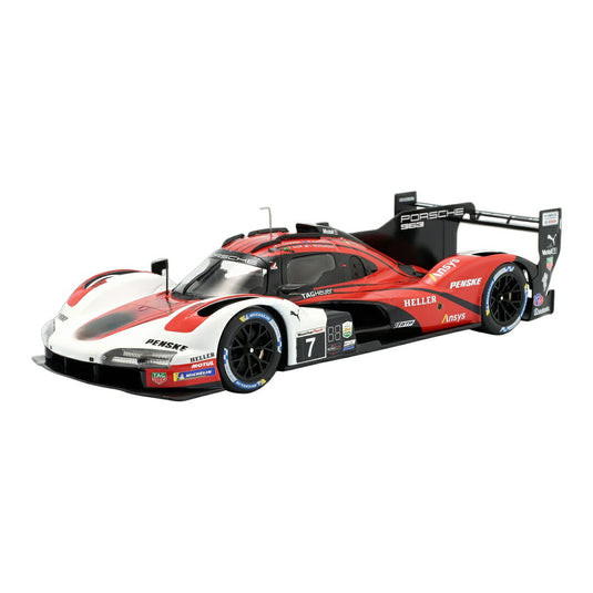 【予約】 PORSCHE 963 9RD 4.6L TURBO V8 2024 PENSKE No.7 WINNER DAYTONA CAMPBELL CAMERON NASR NEWGA / IXO 1/18 ミニカー