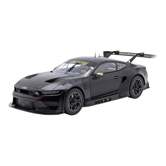 【予約】 Fordフォード Mustangマスタング GT3 コヨーテ 5.4L V8 レーシングスペック プレーンボディ 2024 マットブラック / IXO 1/18 ミニカー