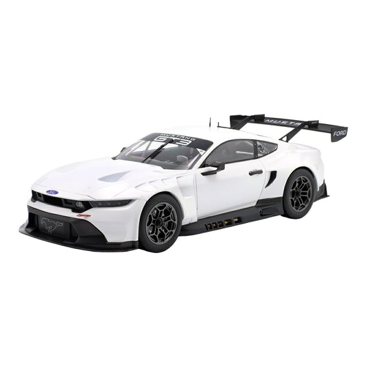 【予約】 Fordフォード Mustangマスタング GT3 コヨーテ 5.4L V8 レーシングスペック プレインボディ 2024 ホワイト / IXO 1/18 ミニカー
