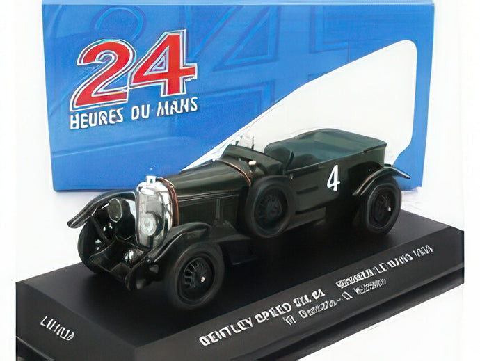 BENTLEY SPEED SIX 6.6L TEAM BENTLEY MOTORS LTD N 4 WINNER 24h LE MANS 1930 W.BARNATO G.KIDSTON GREEN/IXO 1/43ミニカー