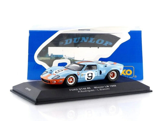 FORD GT 40 Gulf Winner Le Mans 1968 フォード ガルフ 優勝 / IXO 1/43 ミニカー