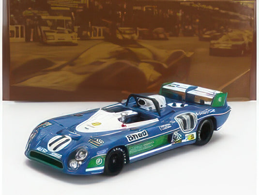 MATRA SIMCA MS670B TEAM MATRASIMCA SHELL N 11 WINNER 24h LE MANS 1973 H.PESCAROLO G.LARROUSSE BLUETTE/IXO 1/43ミニカー