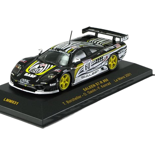 Saleenサリーン S7R No 60 24h Le Mansルマン 2001 Borcheller/Gavin/Konradボーチェラー/ギャビン / IXO 1/43 ミニカー