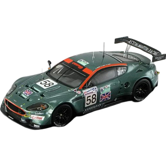 Aston Martinアストンマーティン DBR9 No 58 24h Le Mansルマン 2005 Enge/Kox/Lamy Giftbox / IXO 1/43 ミニカー