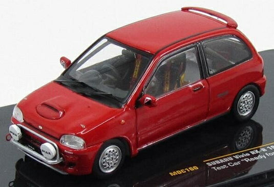 SUBARUスバル VIVIOヴィヴィオ RX R 1993 No.0 TEST CAR REDレッド / IXO 1/43 ミニカー