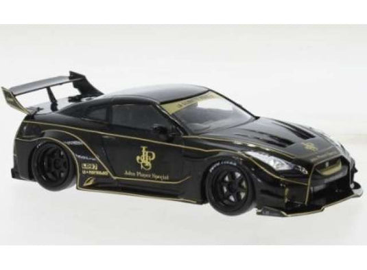 2019 Nissan 35GT-RR LB-Silhouette Works GT JPS ブラック/ゴールドミニカー/ IXO1/43