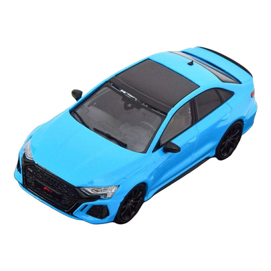 アウディ RS3 サルーン 2022 ライトブルー / IXO 1/43 ミニカー