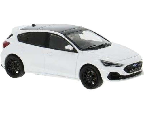 Ford Focus ST 2022 ホワイト IXOMOC334.22 / IXO 1/43 ミニカー