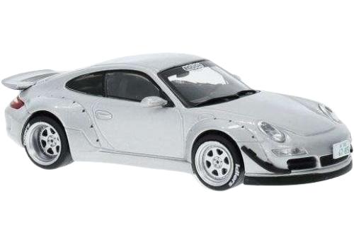 Porsche 911 (997) RWB シルバー / IXO 1/43 ミニカー