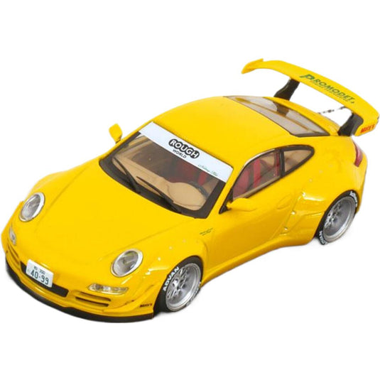 Porscheポルシェ 911 (997) RWB イエロー / IXO 1/43 ミニカー