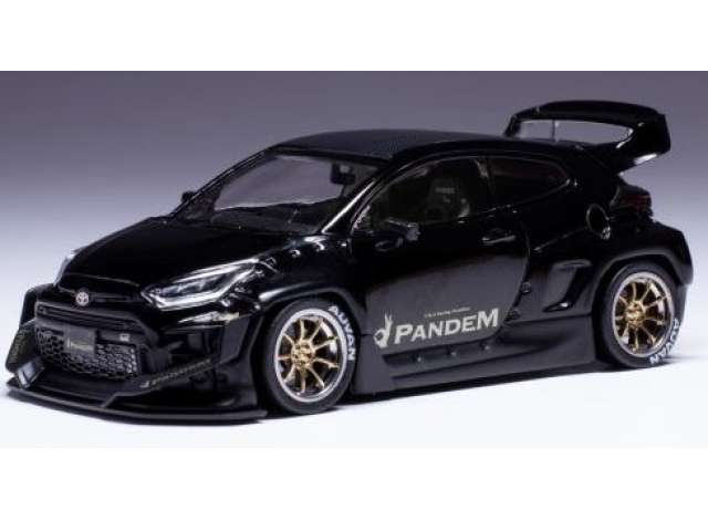 トヨタ Pandem GR ヤリス ブラック/ IXO  1/43 ミニカー