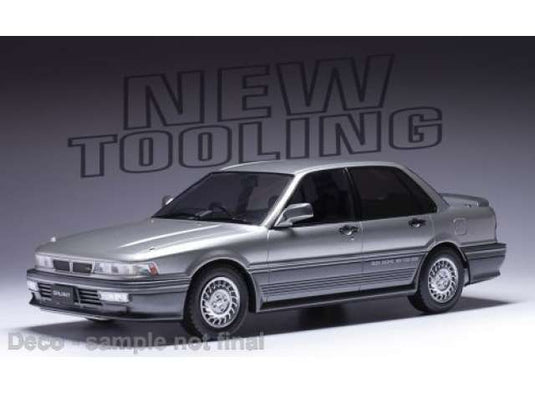 1987 三菱 ギャラン VR-4 シルバー Mitsubishi Galant ミニカー / IXO 1/18 ミニカー