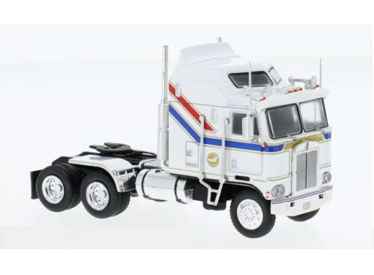 1976 ケンワース K100 エアロダイン ホワイト トラクターヘッド ミニカー / IXO 1/64 ミニカー