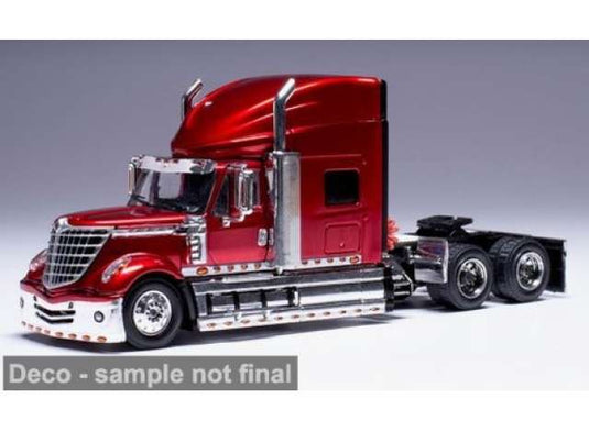 2010 インターナショナル ロンスター ダークレッド トラクターヘッド / IXO 1/64 ミニカー