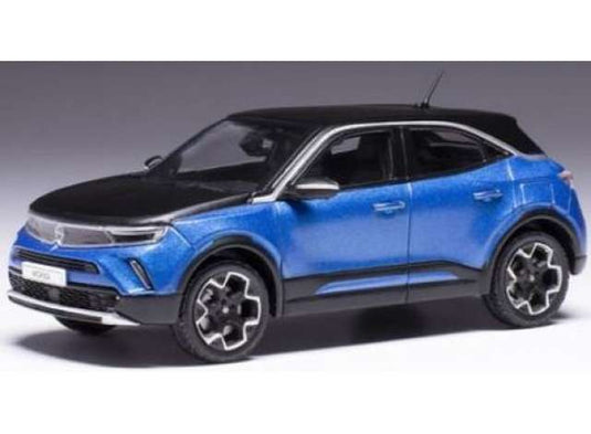 2022 オペル モッカ e メタリックブルー Opel Mokka-e ミニカー / IXO 1/43 ミニカー