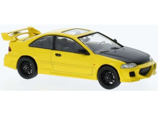 1995 ホンダ シビック EJ1 イエロー Honda Civic ミニカー / IXO 1/43 ミニカー