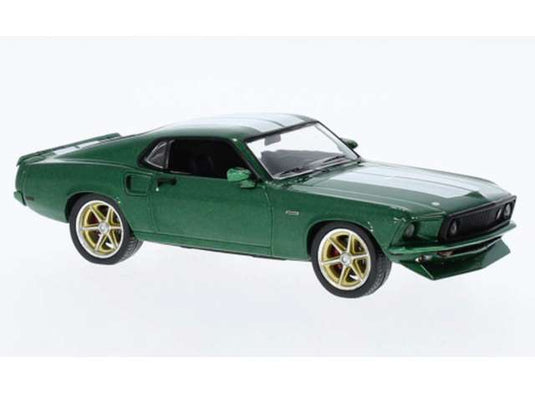 1969 フォード マスタング ファストバック グリーン Ford Mustang / IXO 1/43 ミニカー
