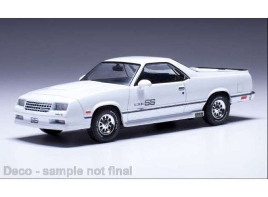 1987 シボレー エルカミーノ SS ホワイト Chevrolet El Camino ミニカー / IXO 1/43 ミニカー