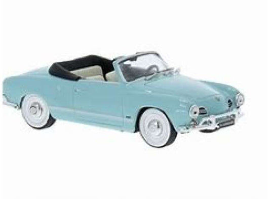 1955 フォルクスワーゲン カルマンギア ライトブルー VW Karmann Ghia / IXO 1/43 ミニカー