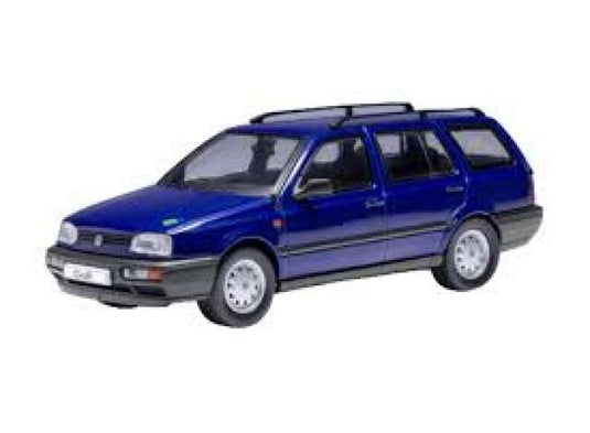 1994 フォルクスワーゲン ゴルフ MK III ヴァリアント ブルー ミニカー / IXO 1/43 ミニカー