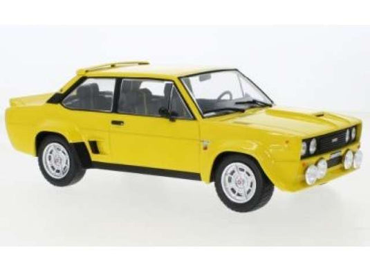 1980 フィアット 131 アバルト イエロー Fiat 131 Abarth ミニカー / IXO 1/18 ミニカー