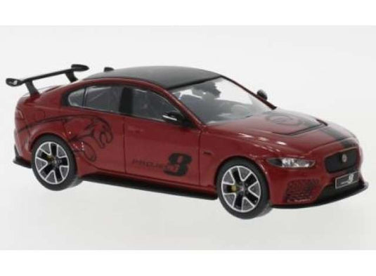 2018 ジャガー XE SV プロジェクト 8 レッド Jaguar XE SV / IXO 1/43 ミニカー