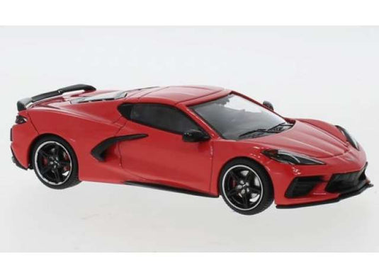 2020 シボレー コルベット C8 レッド Chevrolet Corvette C8 / IXO 1/43 ミニカー