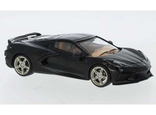 2020 シボレー コルベット C8 ブラック Chevrolet Corvette C8 / IXO 1/43 ミニカー